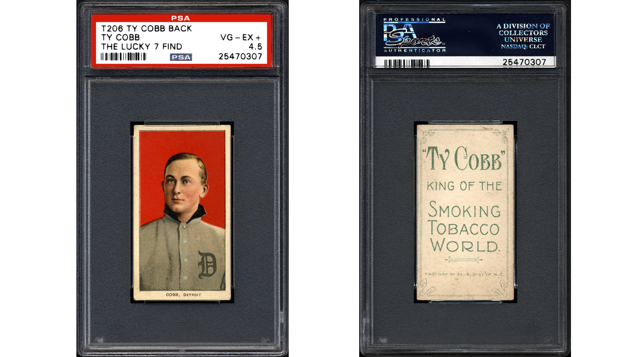 Ty Cobb baseball cards worth millions found in crumpled paper bag