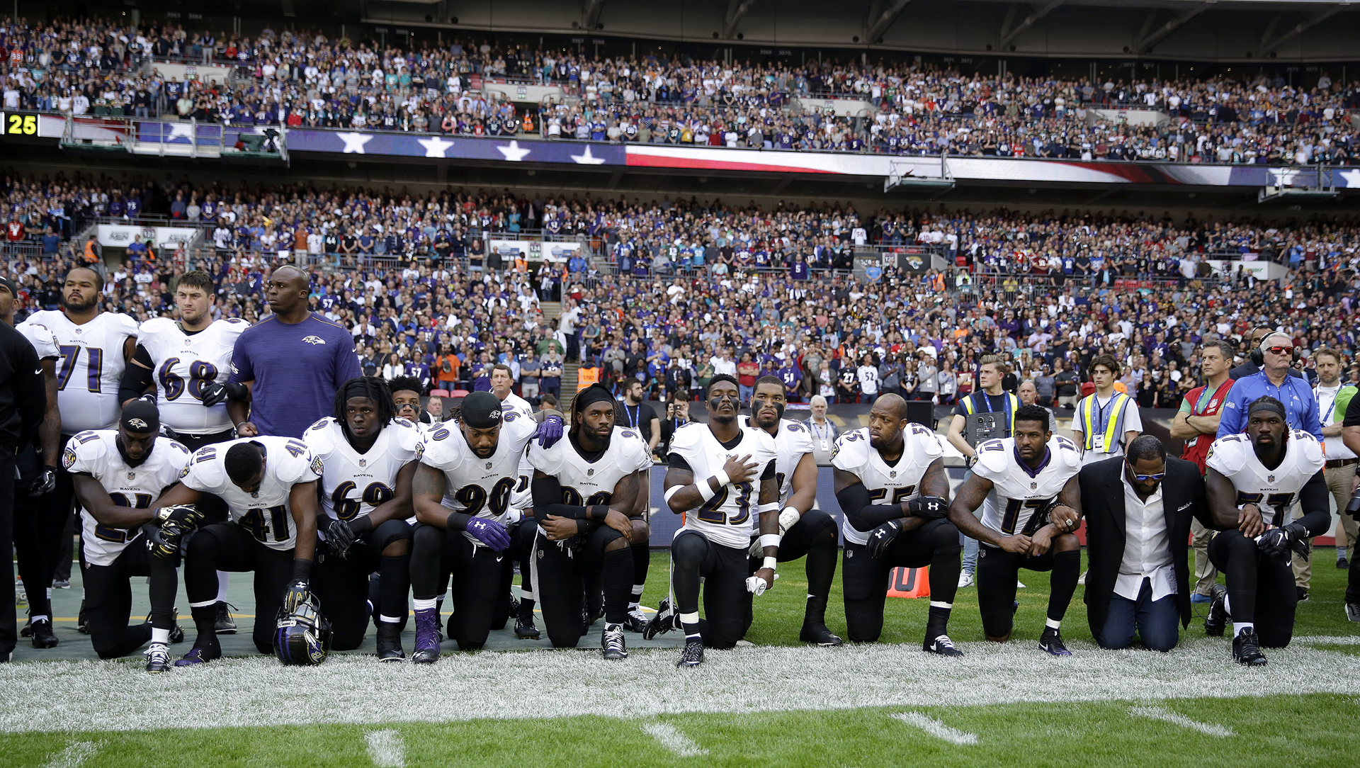 Stand Up for America' Football Jerseys on Sale on Trump Website