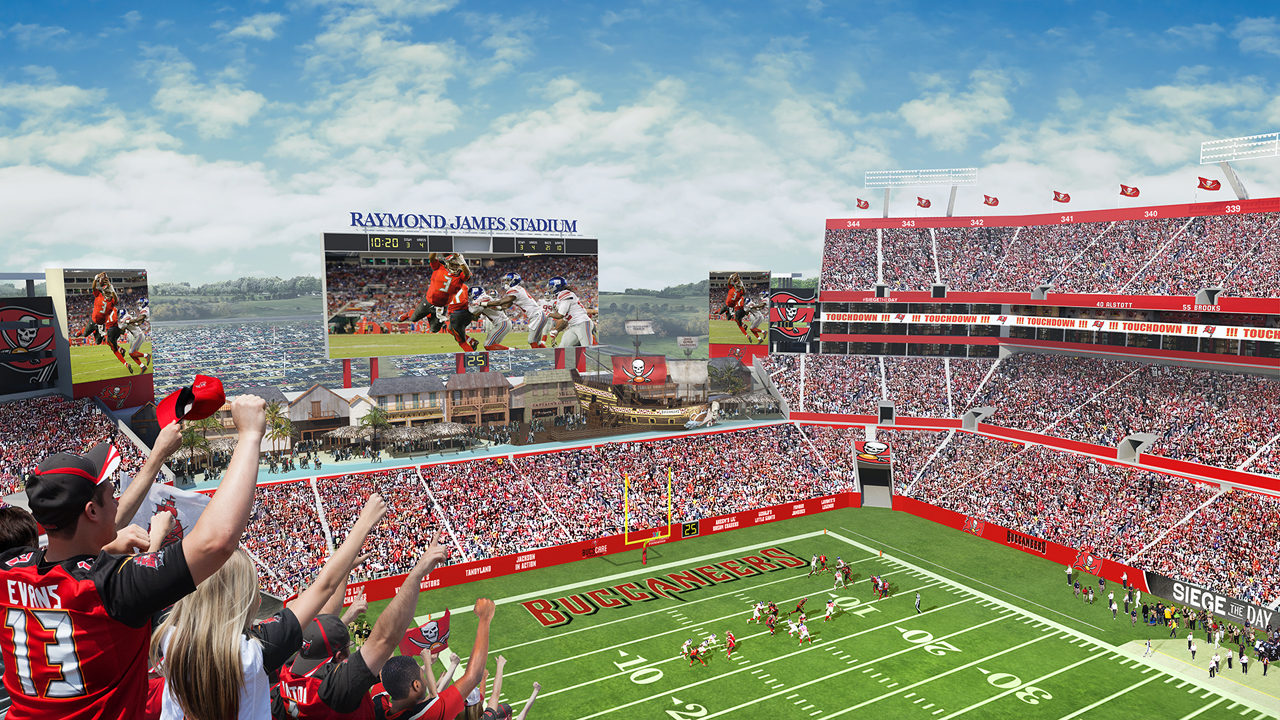 Tampa Bay Buccaneers Virtual Venue™ by IOMEDIA