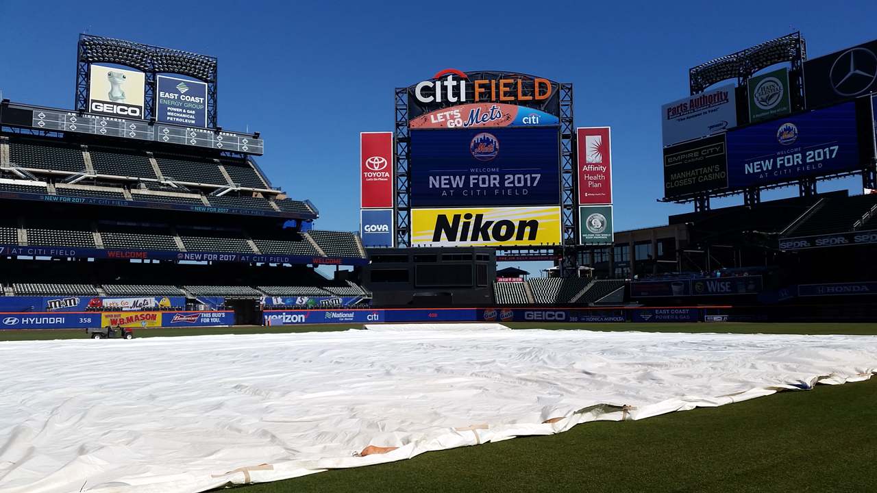 Let's Go Mets Sign at Citi Field - Mets History