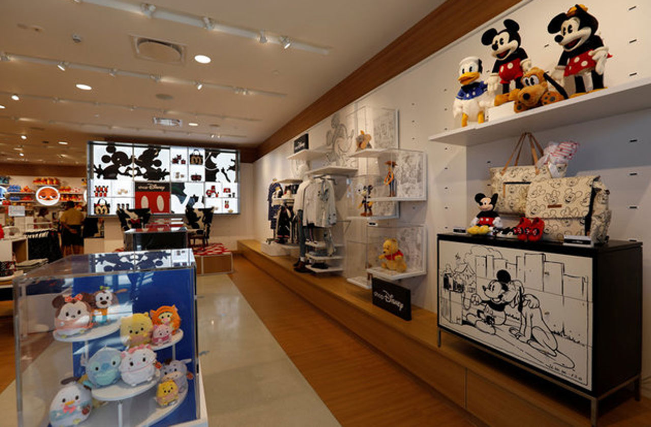 Disney Store becomes shopDisney with new online, brick-and-mortar store  design launch