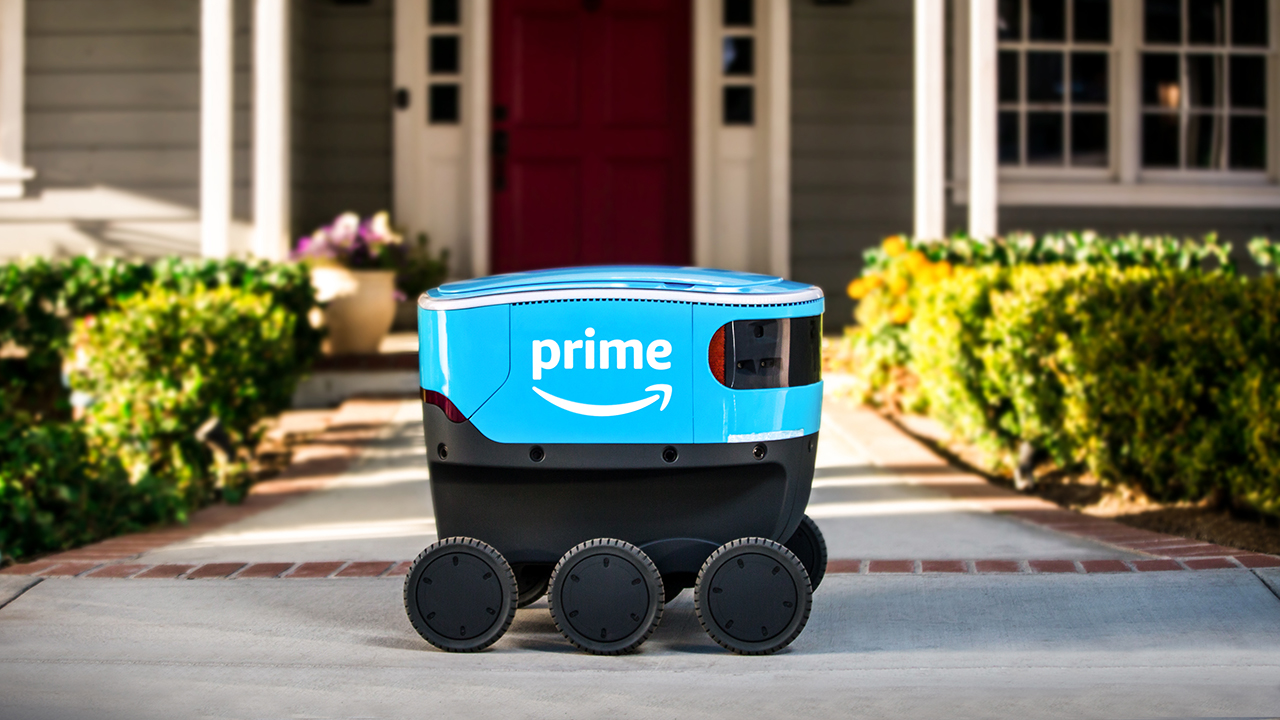 Meet Scout, Amazon's new delivery robot that is aiming to help solve the last-mile problem.