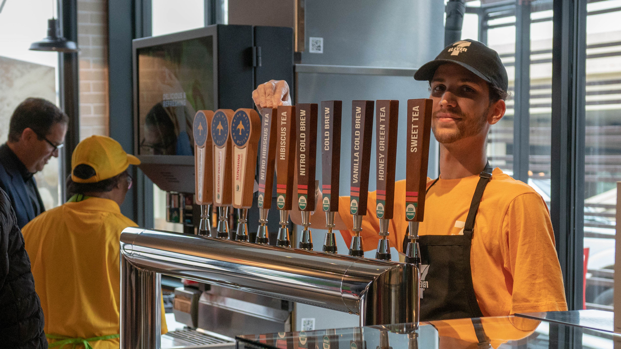 A look inside 7-Eleven's lab store in Dallas