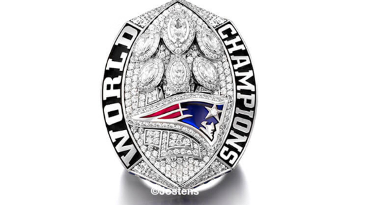 New England Patriots' Super Bowl LIII ring is the largest 'ever made' and  loaded with stones