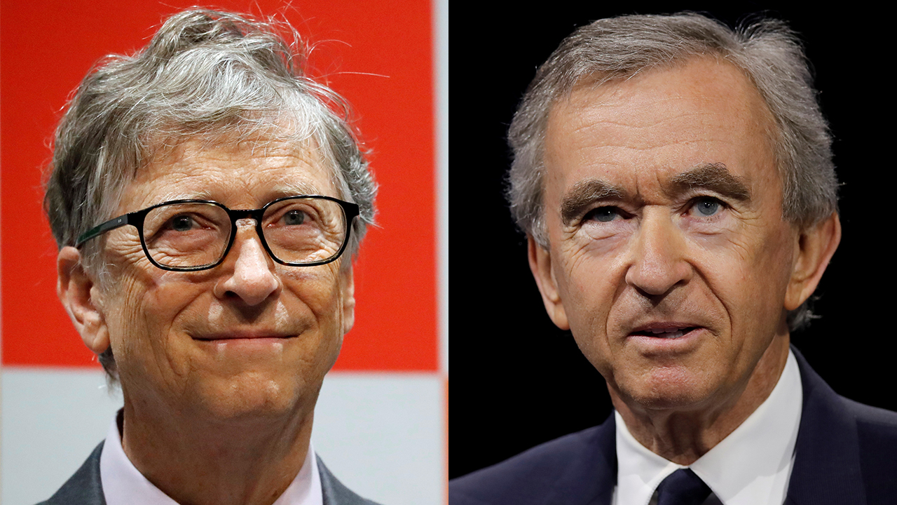 Microsoft's Bill Gates Drops To World's Third Richest, Bernard Arnault  Moves To No. 2