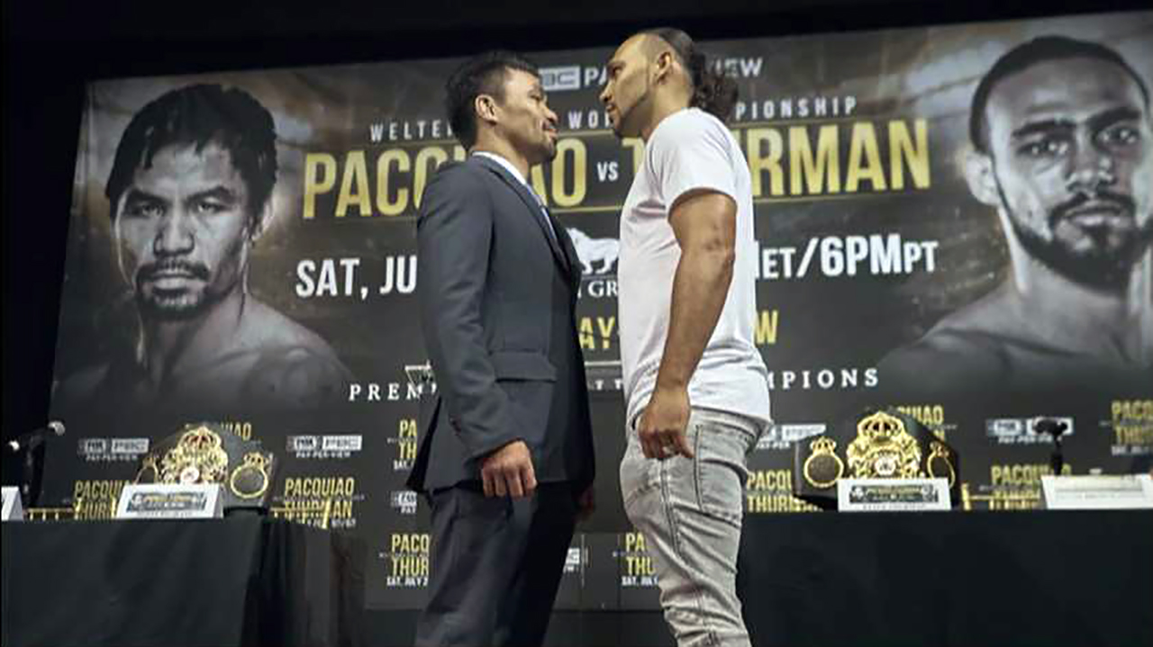 Thurman says the second he 'relaxed' cost him Pacquiao fight