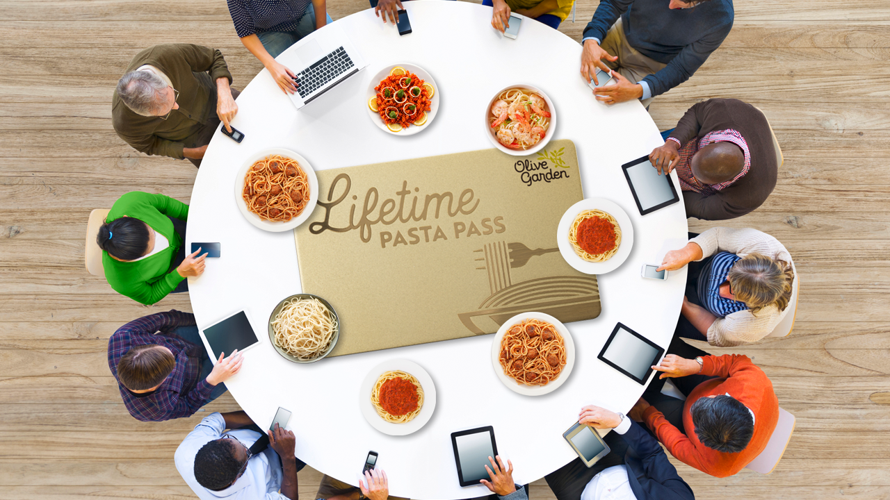 Olive Garden's Lifetime Pasta Pass: How an IT team scored unlimited carbs |  Fox Business