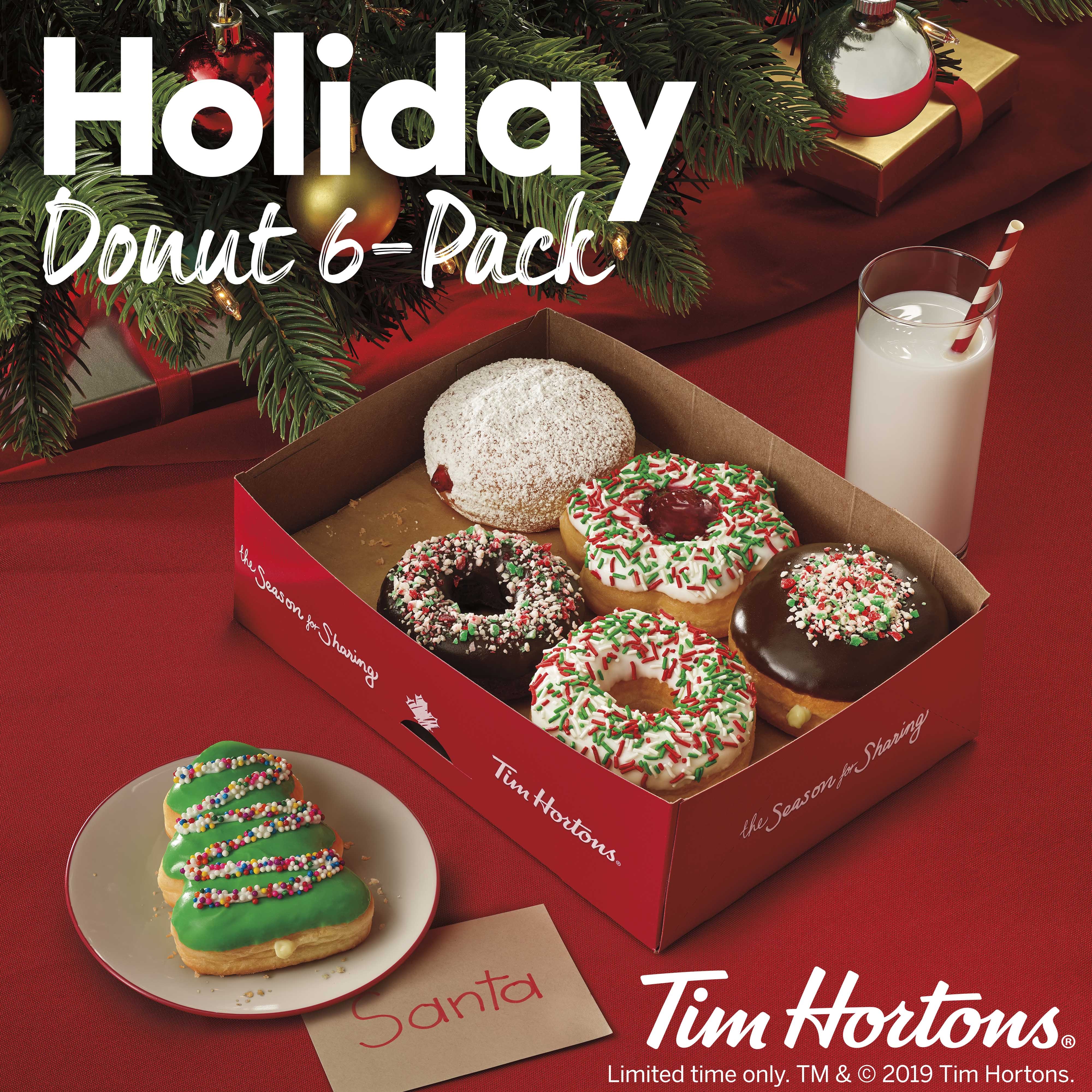 Tim Hortons just launched its new holiday cups and seasonal menu
