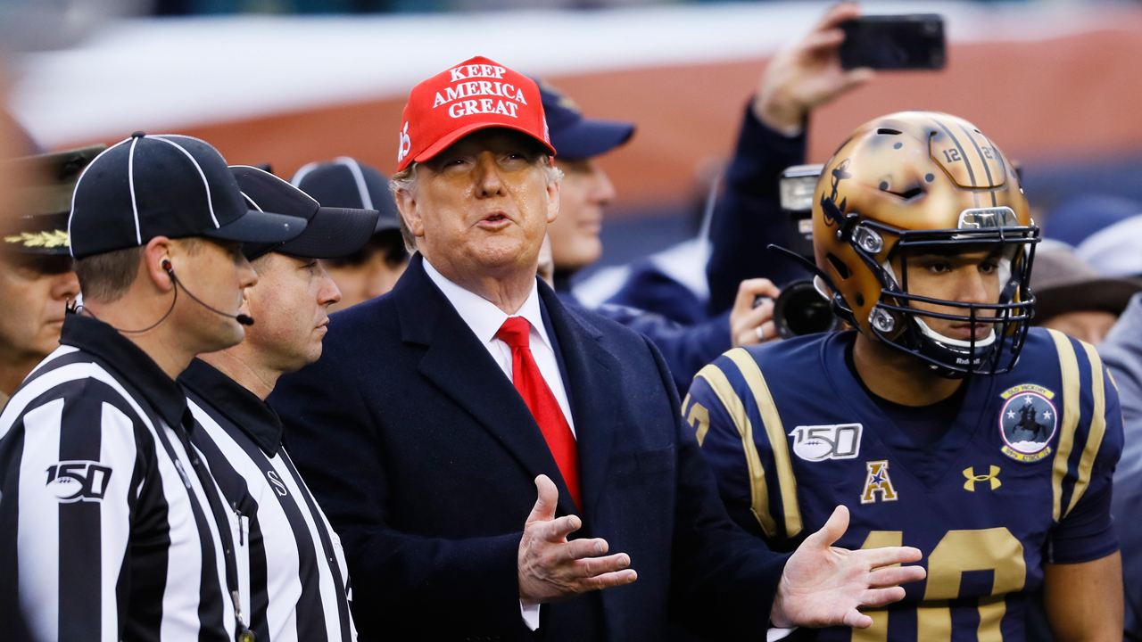 President Trump's College Football Election Play May Falter