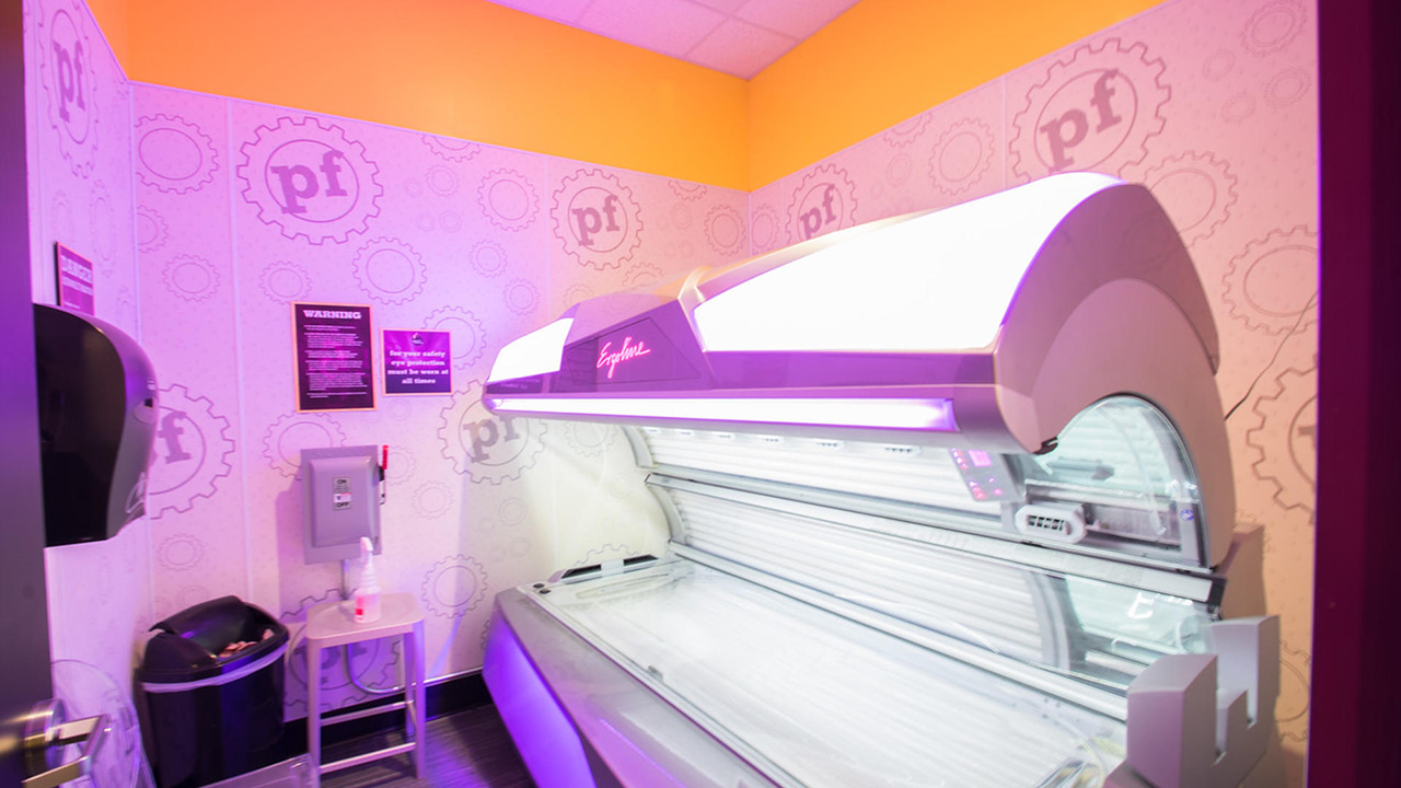 Planet fitness store tanning