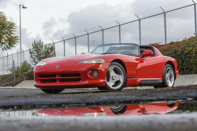 Lee Iacocca's very first Dodge Viper sold for $285,500 at auction