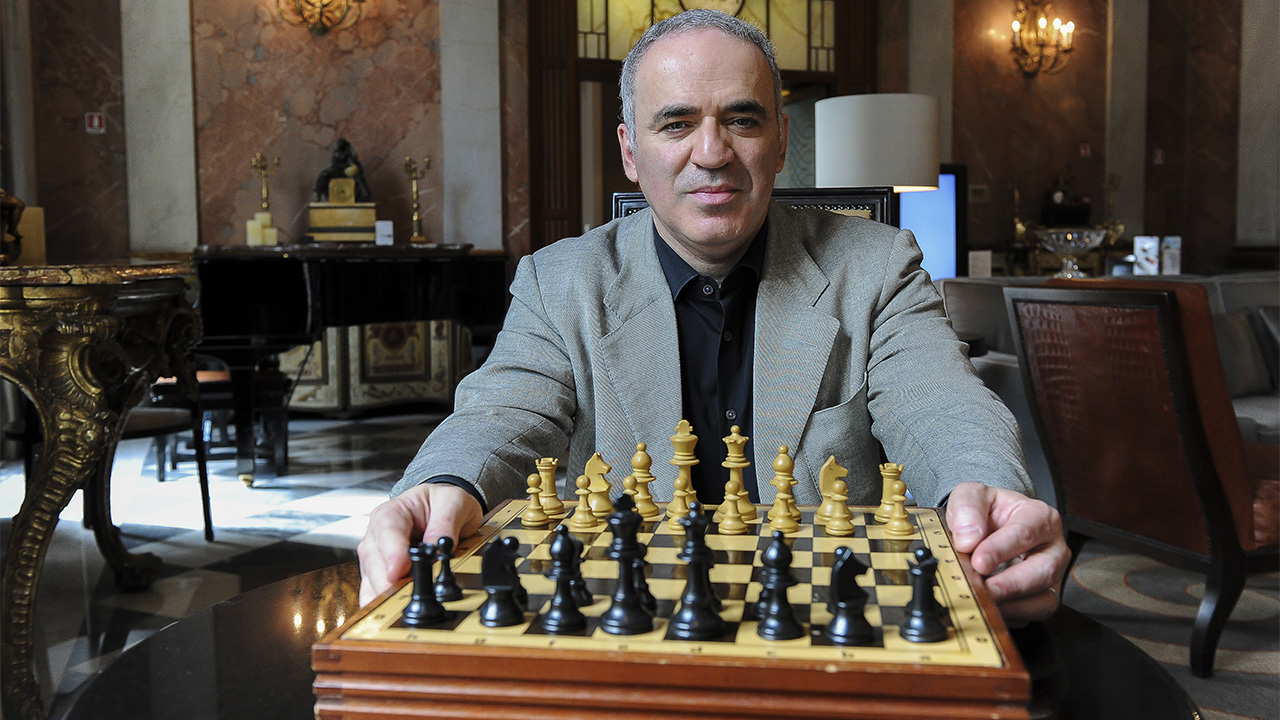 Chess legend Garry Kasparov warns humans a greater threat than AI