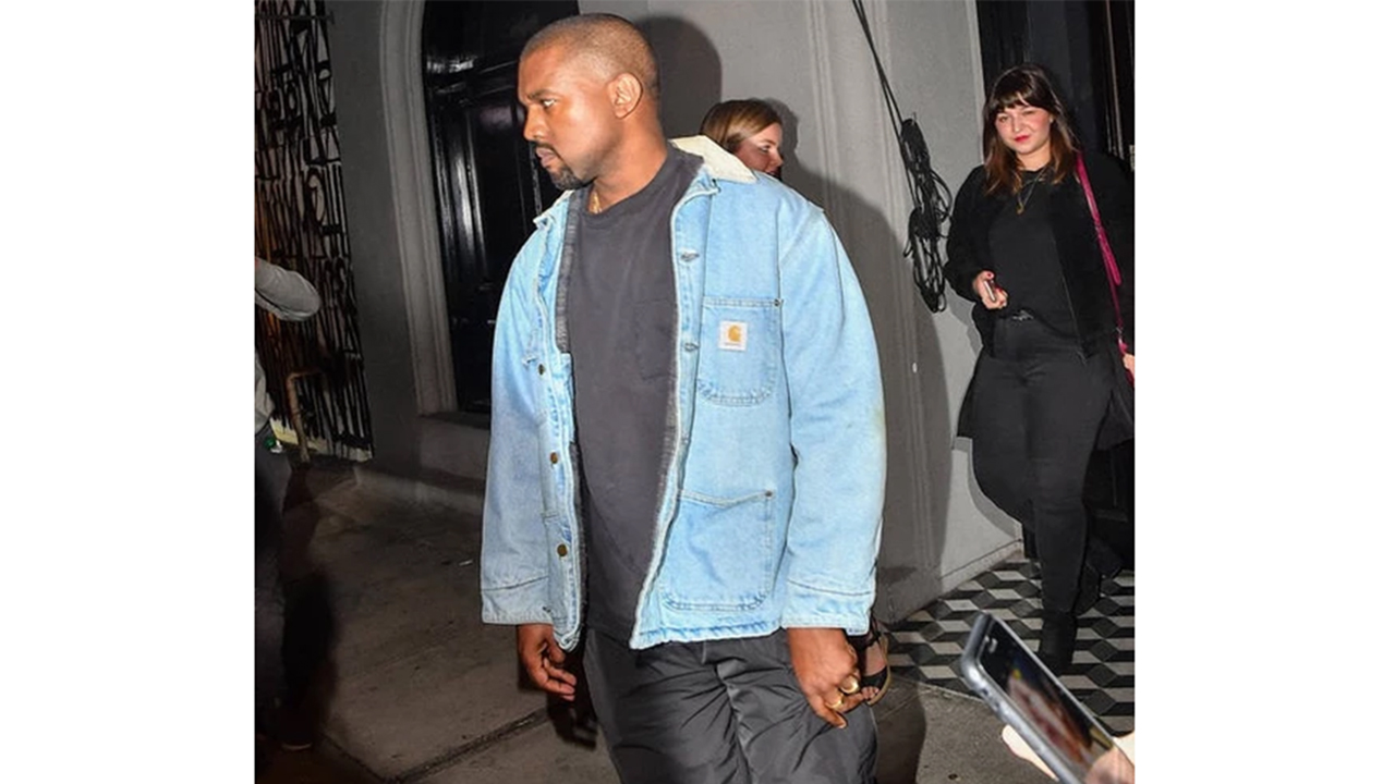 Kanye carhartt outlet jacket