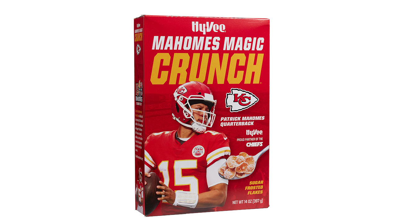 Chiefs' Mahomes & Hy-Vee partner to launch cereal, raise money for charity