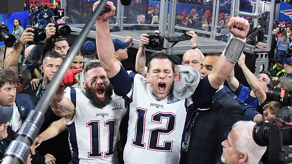 Julian Edelman reveals that Tom Brady is a 'babe' guy