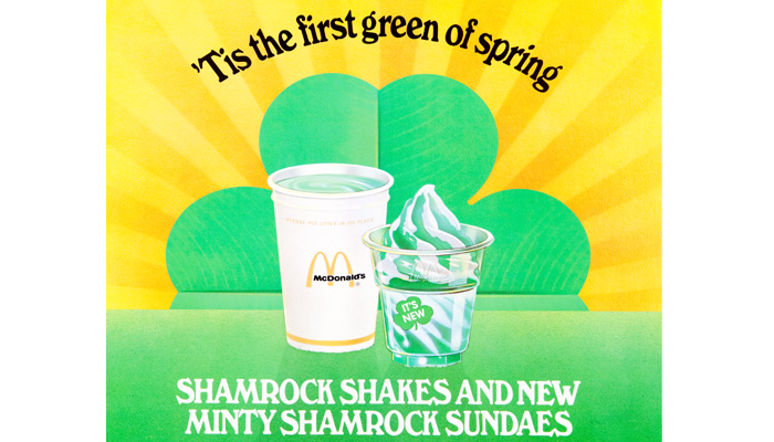 McDonald's Created a $100,000 Shamrock Shake for Its 50th Anniversary –  Robb Report