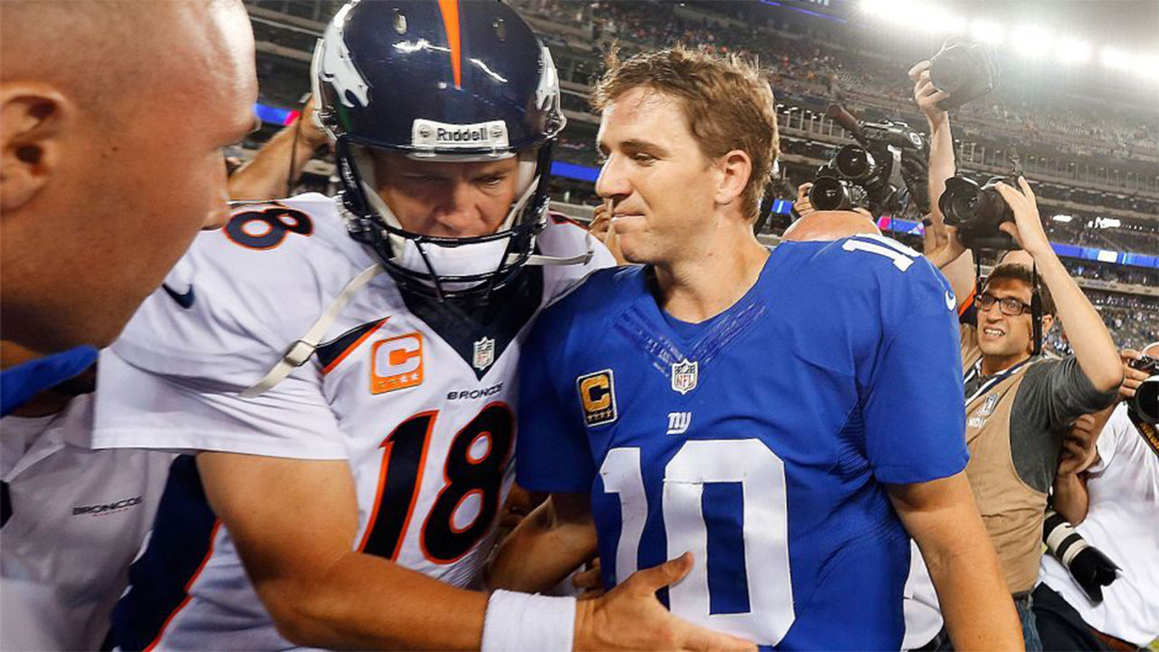 NFL: A tribute to Eli Manning faces
