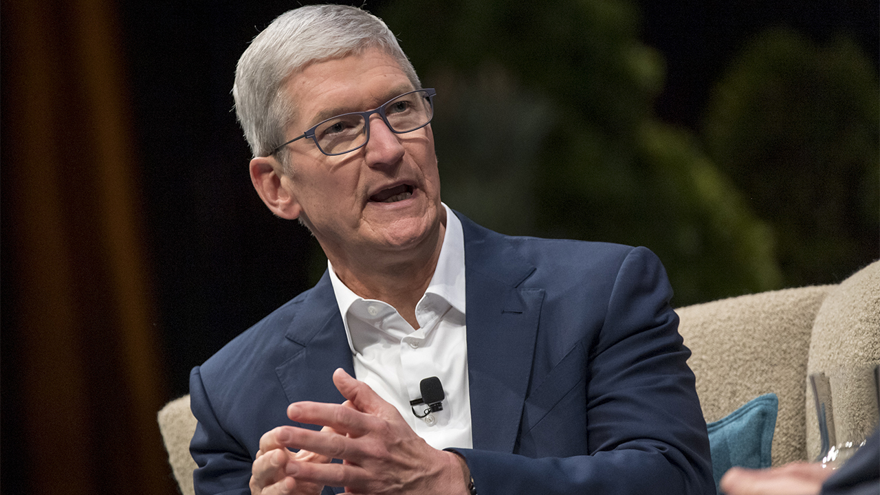 FOX BIZ NEWS: Apple CEO Cook says his company is "uniquely American" with no "dominant market share"