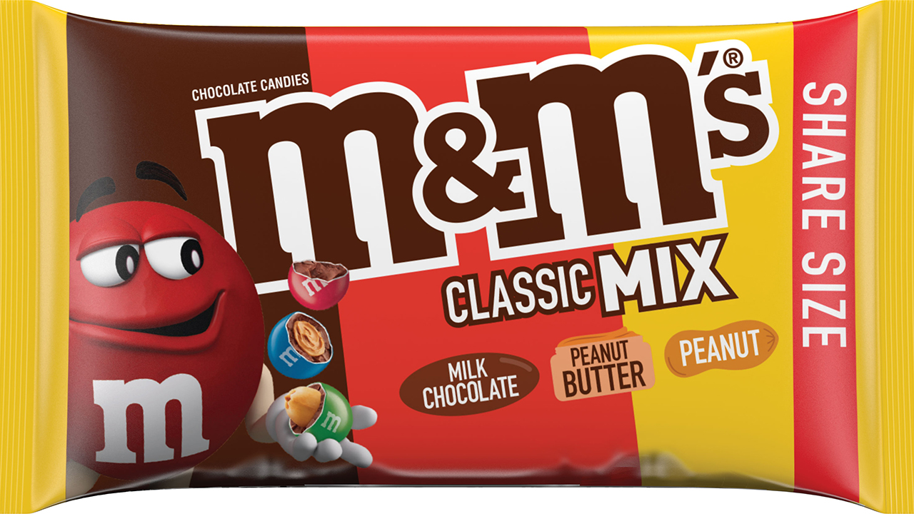 M&M's releasing Mix flavor bags made up of multiple flavors