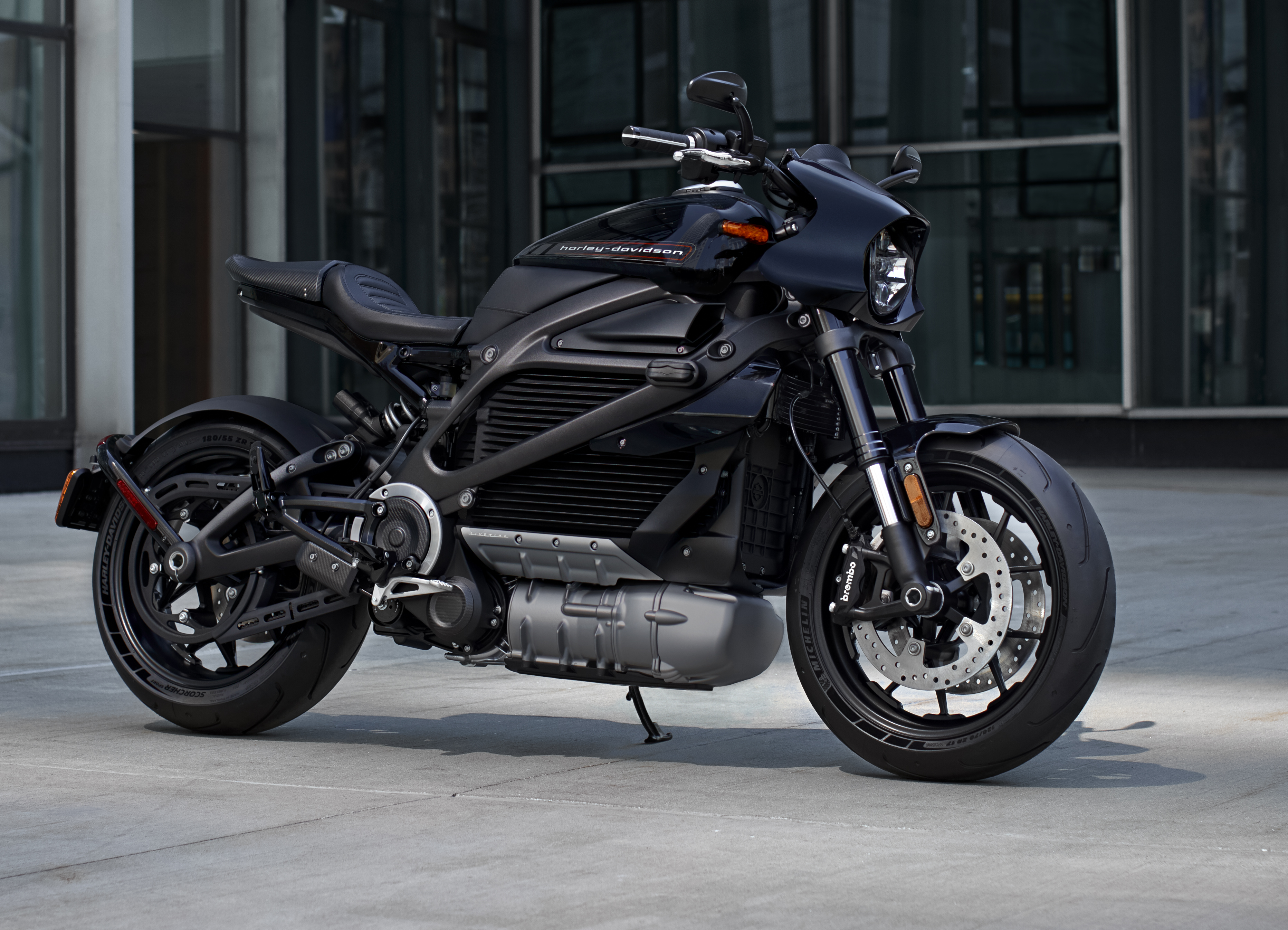 The Livewire is Harley-Davidson's first electric motorcycle