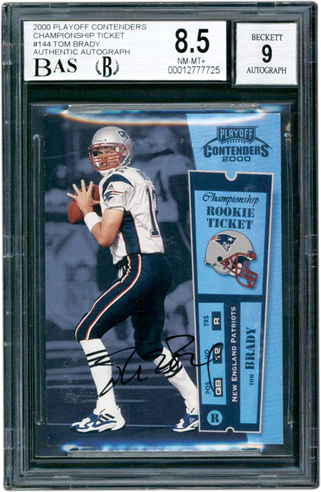 Tom Brady-Autographed Rookie Card Sells for $1.23 Million at