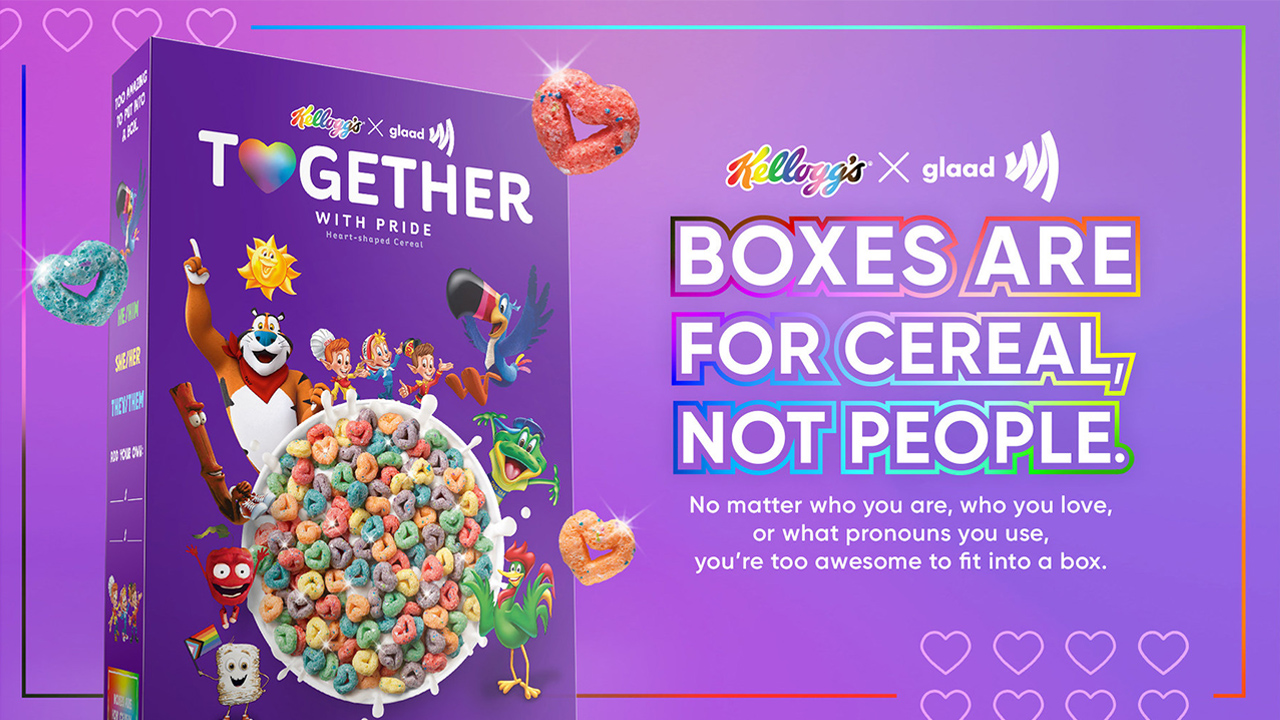 A Kellogg's box shows berries, the cereal has none. That's legal