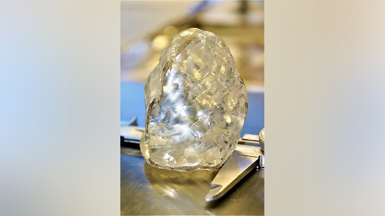 In Botswana Largest Natural Diamond Botswana Largest Uncut Diamond