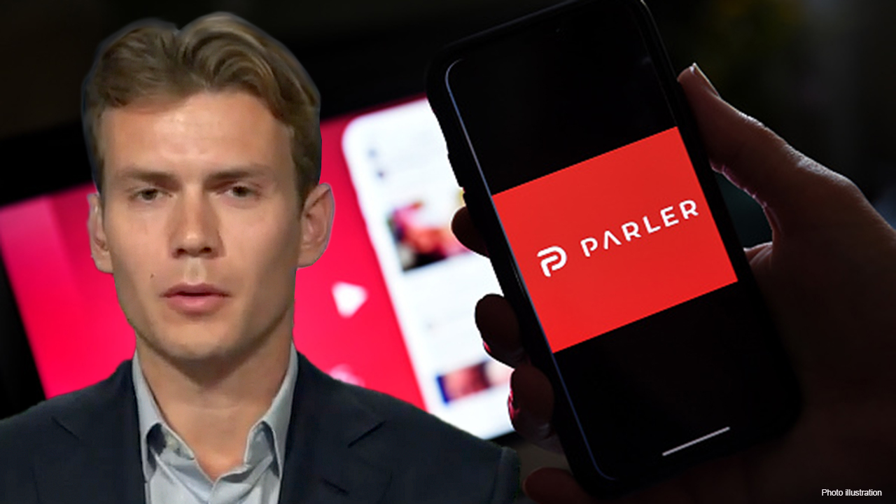 Parler CEO George Farmer says his free-speech platform saw traffic increase and accounts be reactivated when Facebook and Instagram went down for six hours on Monday.