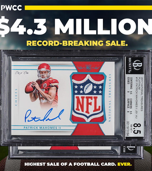 Patrick Mahomes rookie card sells for $4.3 million, News