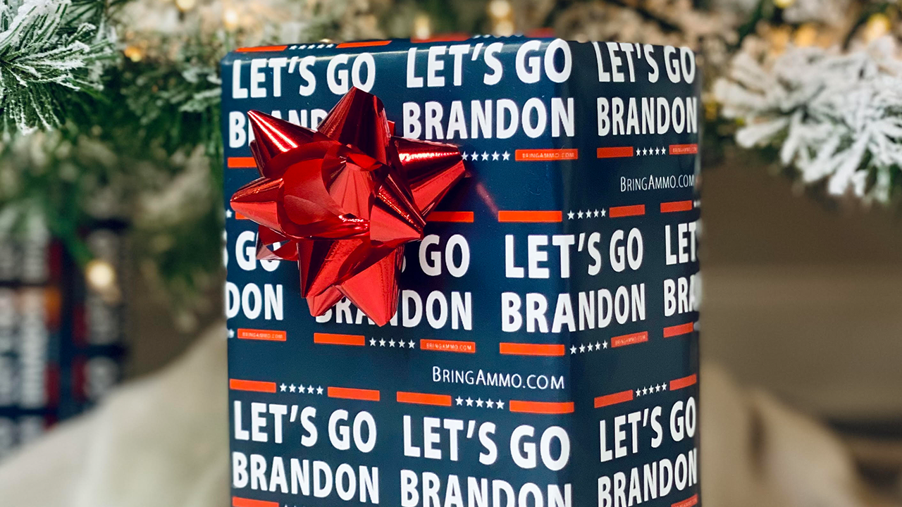 Georgia company sells enough 'Let's Go Brandon'-themed wrapping paper to  cover 8 NFL football fields