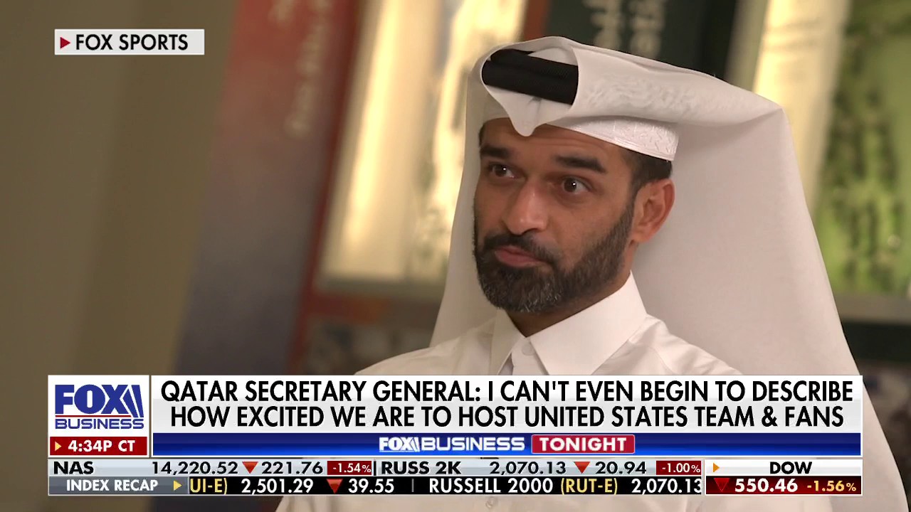 Qatar secretary general on FIFA World Cup I cant even begin to describe how excited we are to host the US Fox Business