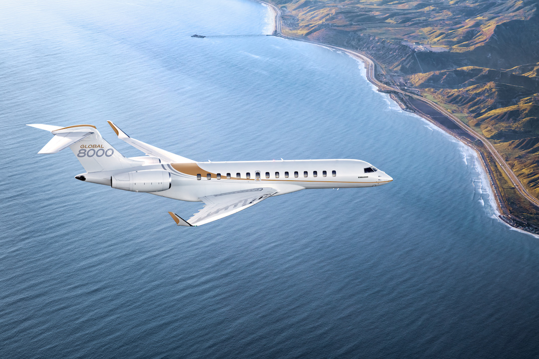 private jet exterior