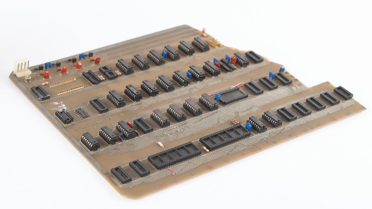 Steve Jobs' original Apple 1 computer prototype up for