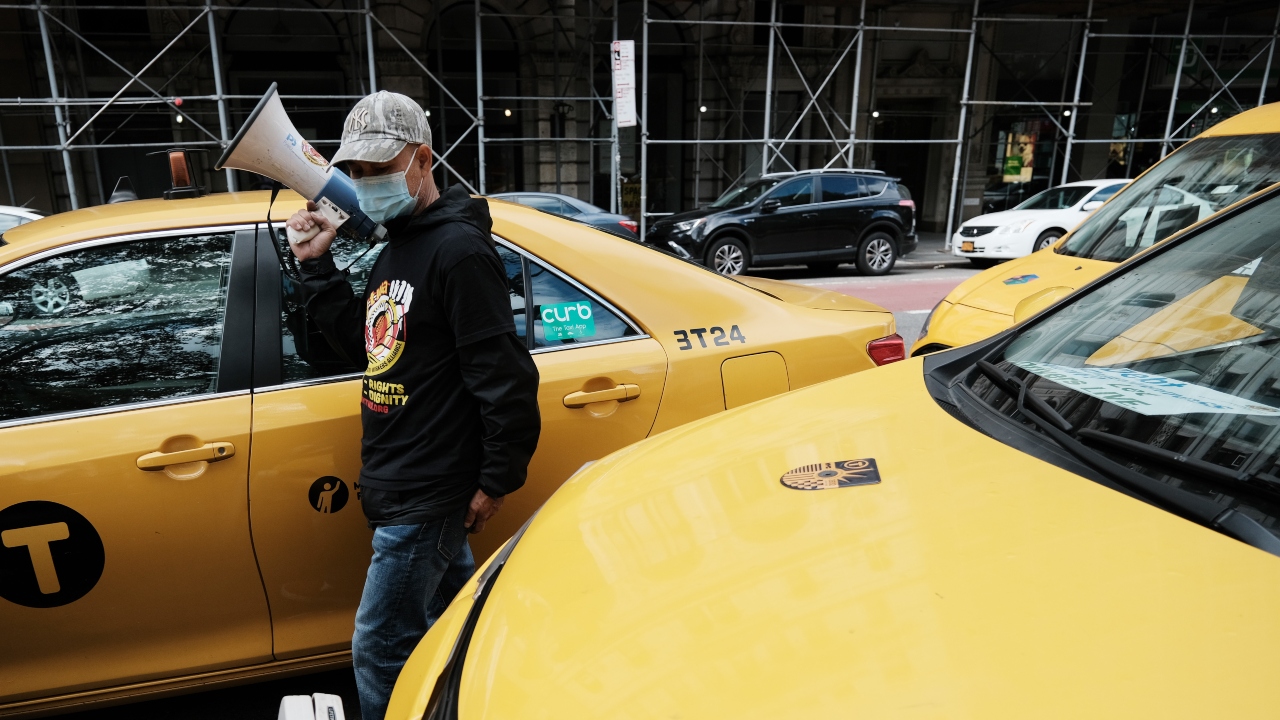 $350 million of taxi debt forgiven so far, Adams says