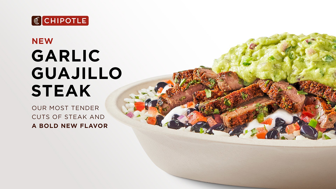 Chipotle adds new steak option to menus nationwide for limited
