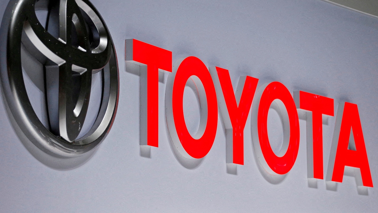 A Toyota logo is displayed at the 89th Geneva International Motor Show in Geneva, Switzerland, March 5, 2019. (REUTERS/Pierre Albouy/File Photo / Reuters Photos)