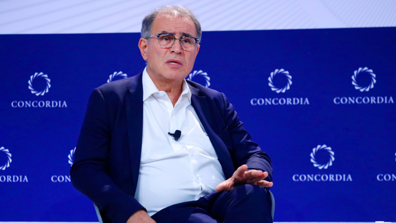 NYU economist ‘Dr. Doom’ Nouriel Roubini said on Saturday that the U.S. is heading toward a recession by the end of 2022 or the beginning of 2023.
