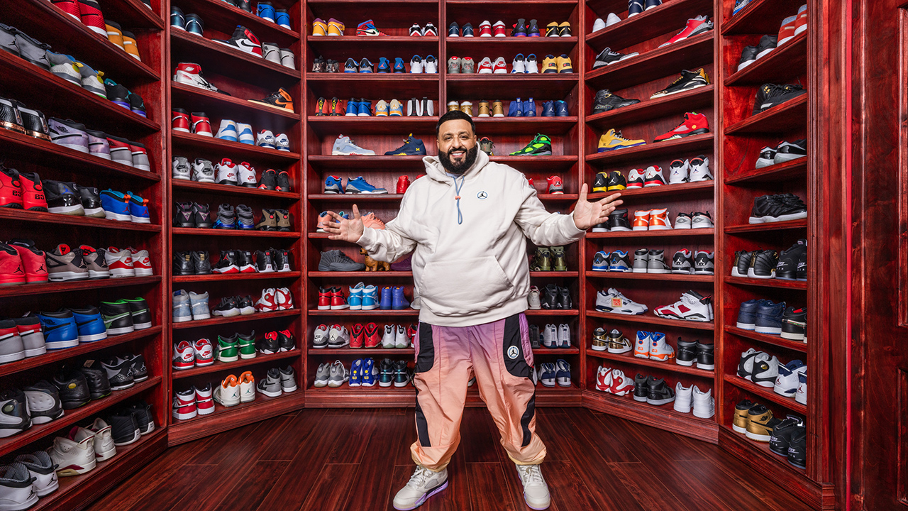 dj khaled shoes collection