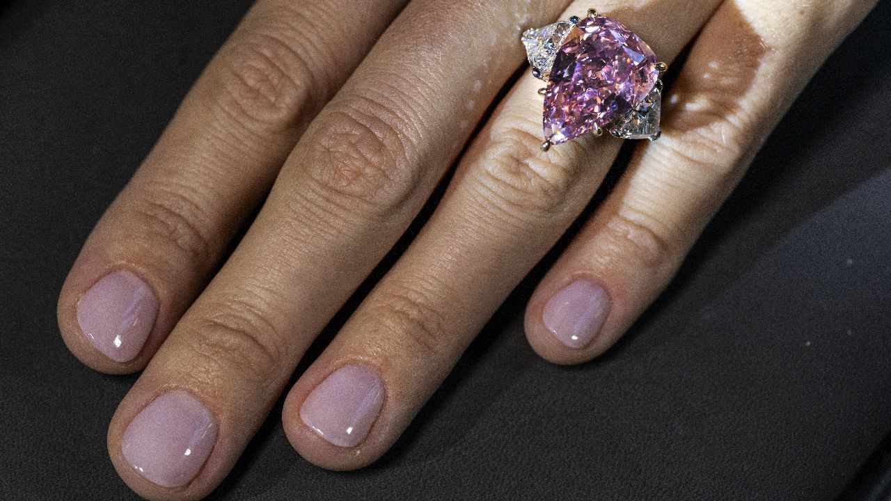 Rare 14.93-Carat Pink Diamond, The Pink Promise, Sells For Nearly