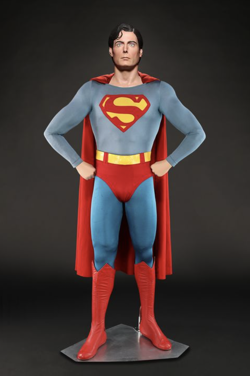 Auction sells 'Superman' costume worn by Christopher Reeve in original  movie for $350K