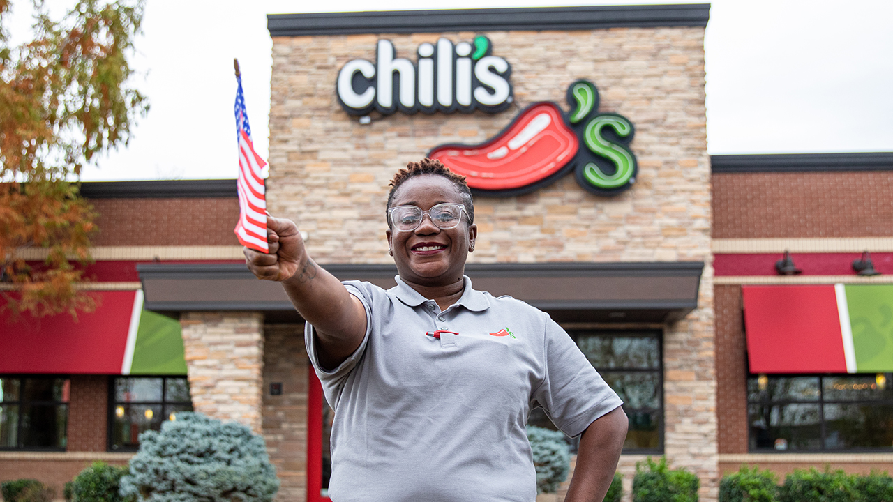 Chili's offers restaurant careers to military veterans through a seamless transition program