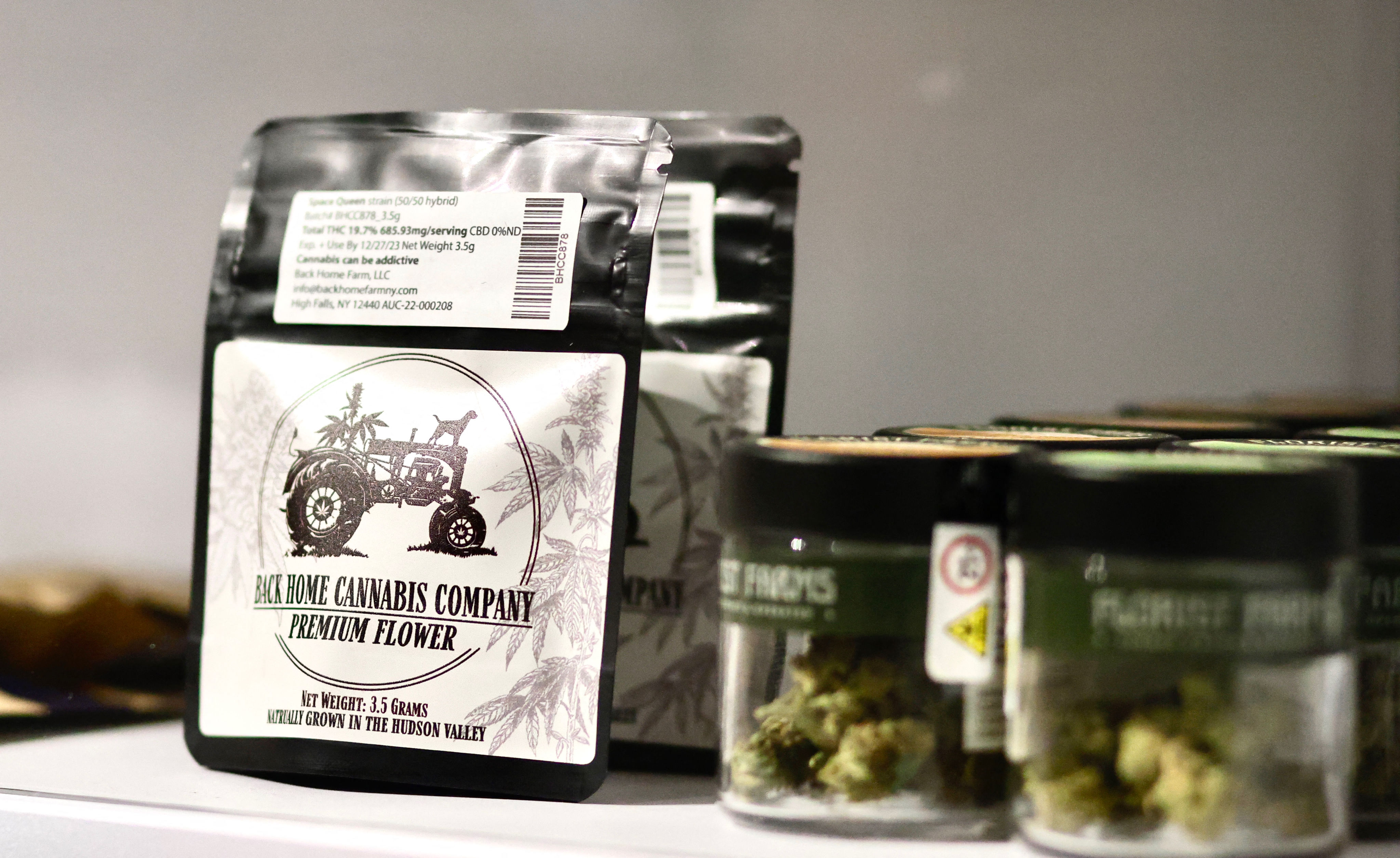 New York's first legal weed shop opens, officials hope budding industry  will be tax revenue boon