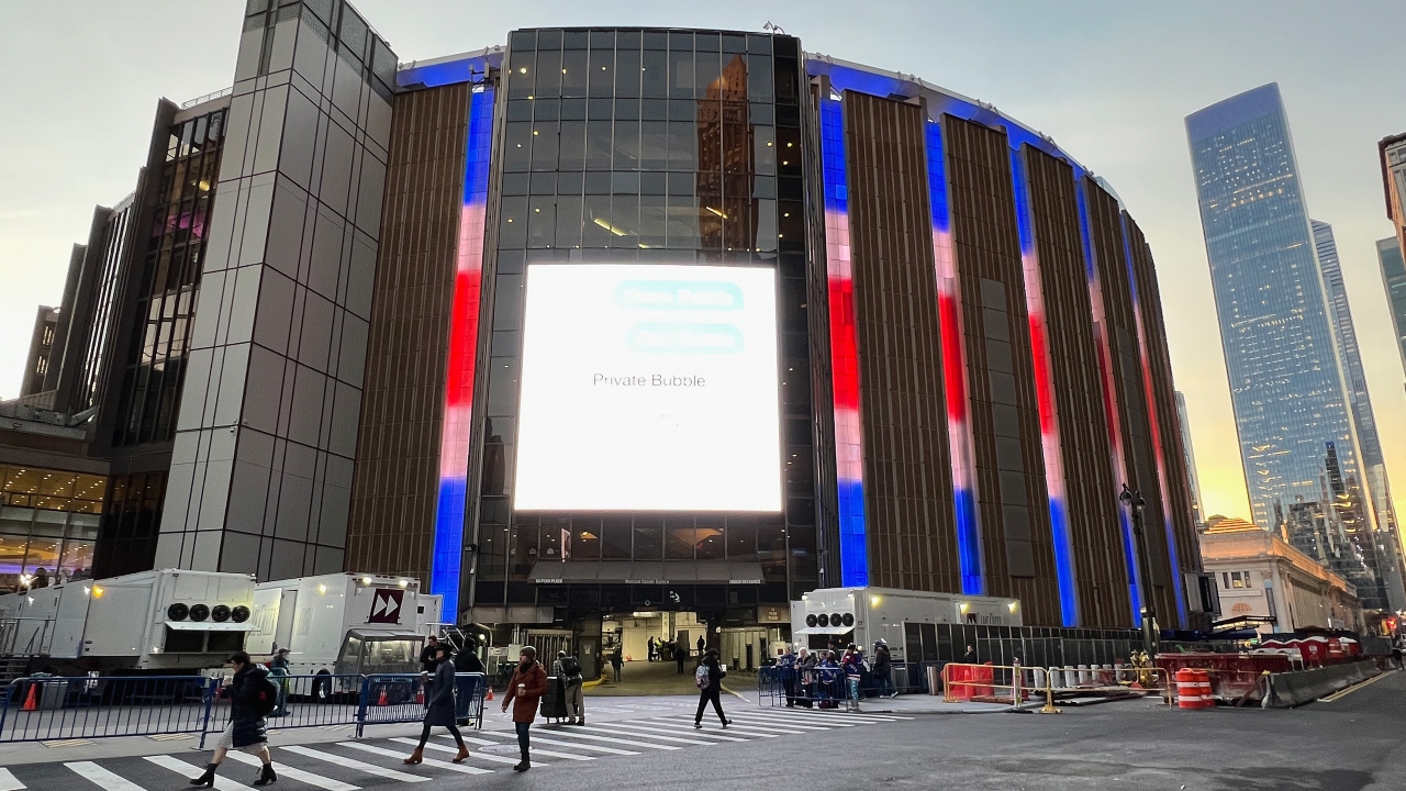 Madison Square Garden in New York 