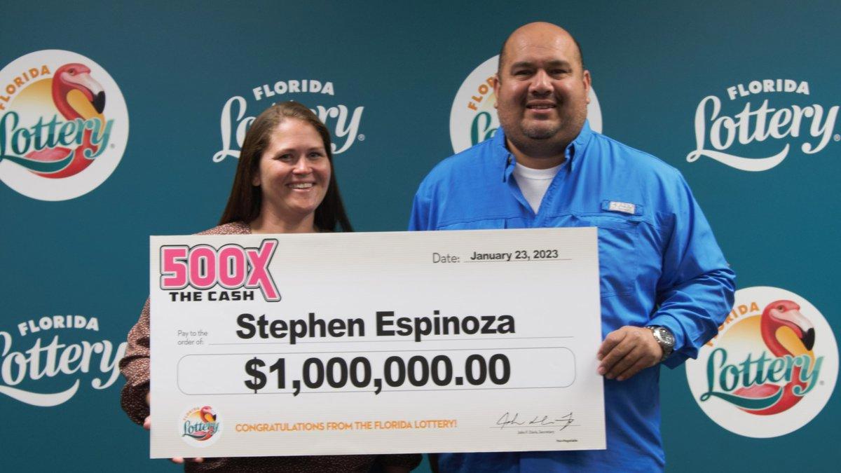 Tampa man wins $1 million prize on $50 scratch-off