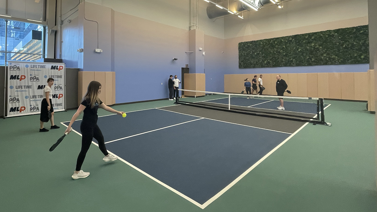 Indoor Pickleball court design