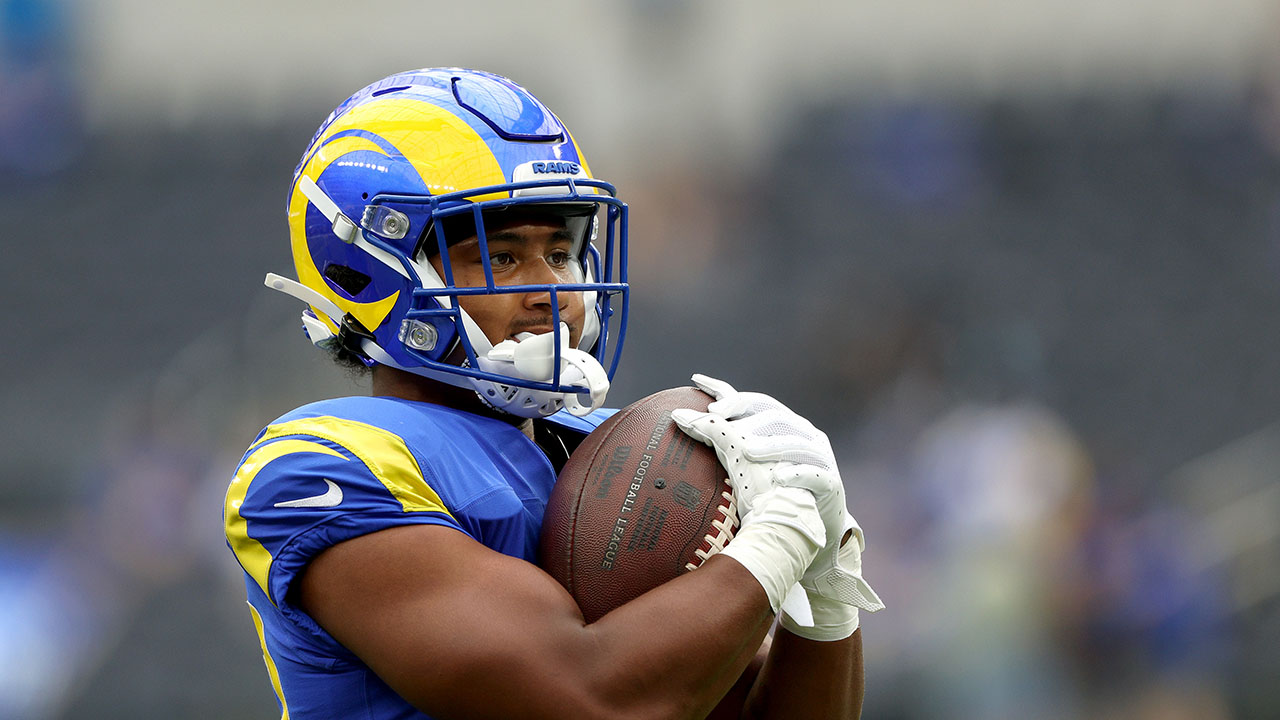 Running back Ronnie Rivers of the Los Angeles Rams prior to a NFL News  Photo - Getty Images