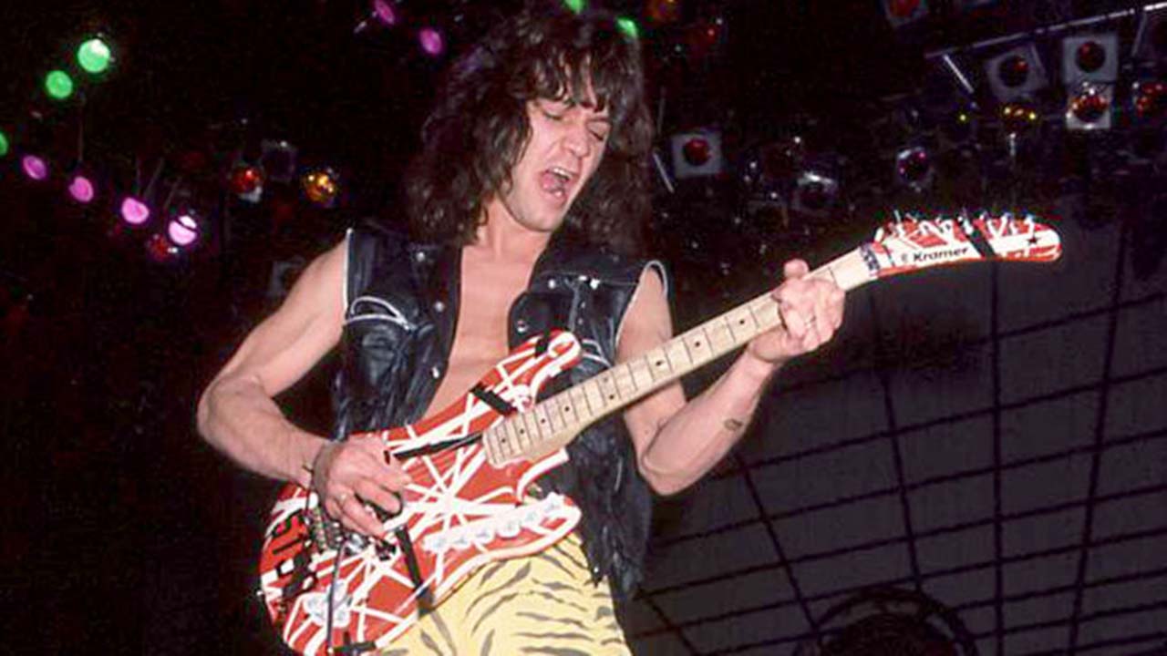 Eddie Van Halen's iconic 'Hot For Teacher' guitar sells for over $3.9 ...
