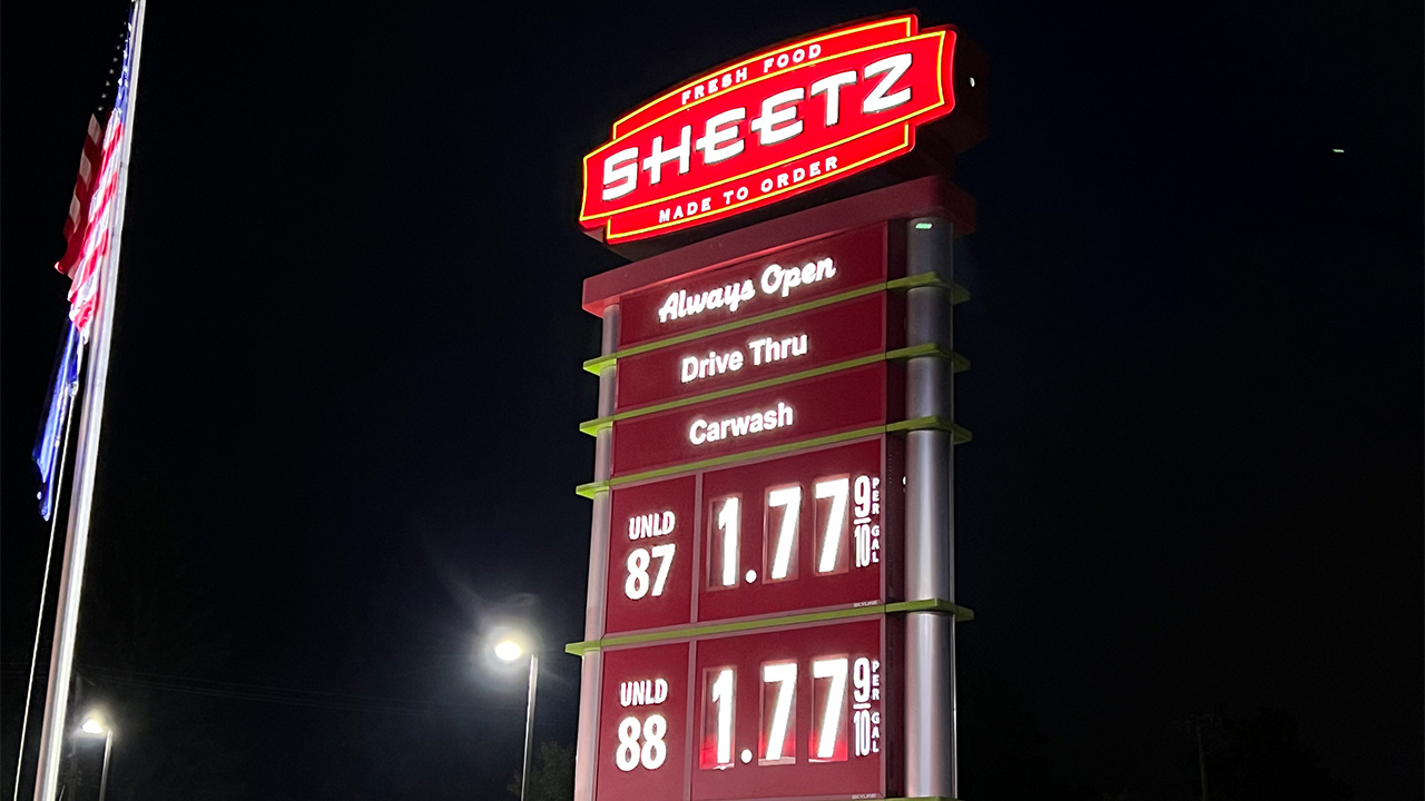 Sheetz lowered gas to 1.776 per gallon in major Fourth of July