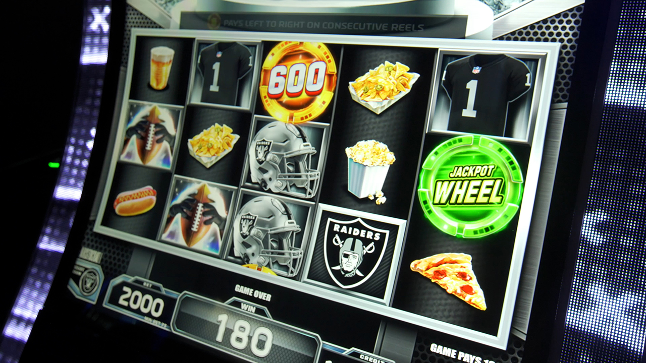 NFL-themed slot machines to make debut on Vegas strip