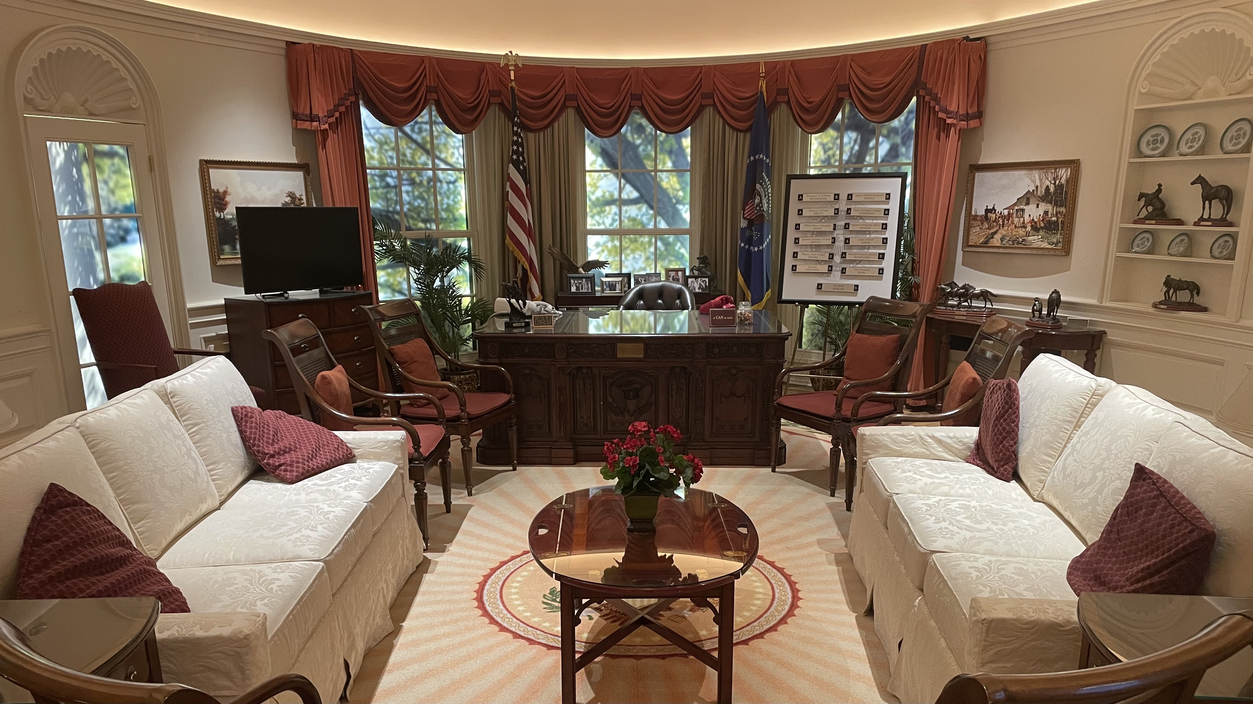 Reagan Library Oval Office